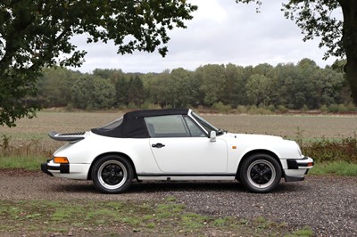 Lot 42 - 1983 Porsche 911 SC Cabriolet
