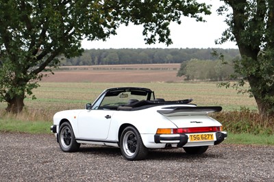 Lot 42 - 1983 Porsche 911 SC Cabriolet