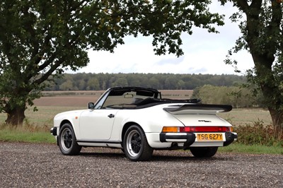 Lot 42 - 1983 Porsche 911 SC Cabriolet