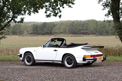 Lot 42 - 1983 Porsche 911 SC Cabriolet