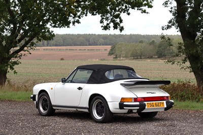 Lot 42 - 1983 Porsche 911 SC Cabriolet