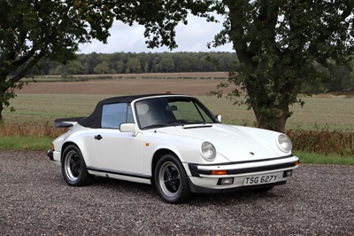 Lot 42 - 1983 Porsche 911 SC Cabriolet