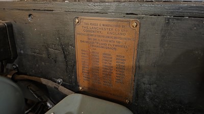 Lot 3 - 1938 Lanchester LA 11