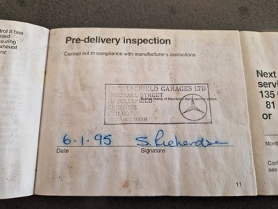 Lot 162 - 1995 Mercedes-Benz C280 Elegance