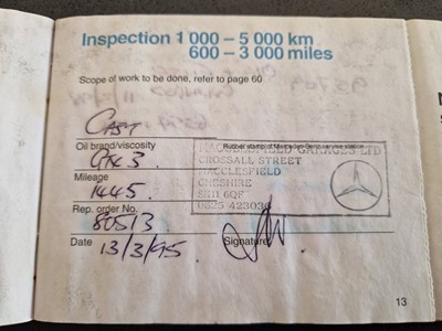 Lot 162 - 1995 Mercedes-Benz C280 Elegance