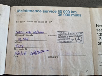 Lot 162 - 1995 Mercedes-Benz C280 Elegance