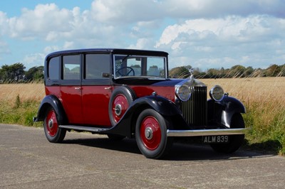 Lot 87 - 1933 Rolls-Royce 20/25 Limousine by Hooper