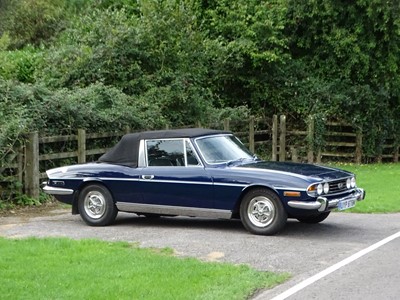 Lot 121 - 1973 Triumph Stag