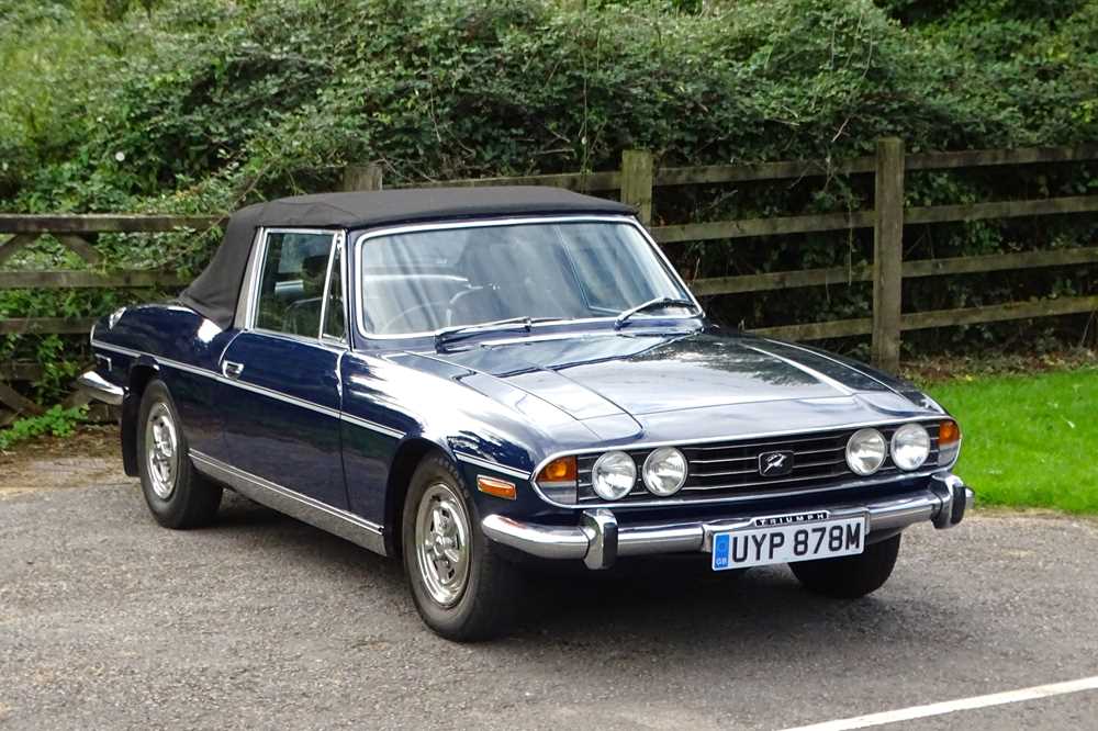 Lot 121 - 1973 Triumph Stag