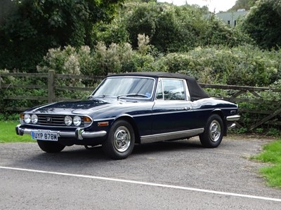 Lot 121 - 1973 Triumph Stag