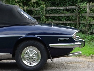 Lot 121 - 1973 Triumph Stag