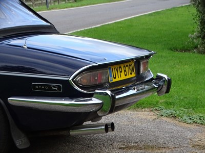 Lot 121 - 1973 Triumph Stag