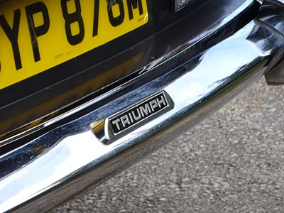 Lot 121 - 1973 Triumph Stag