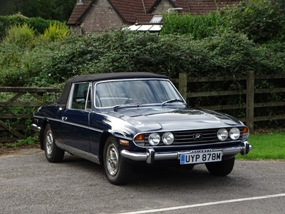 Lot 121 - 1973 Triumph Stag