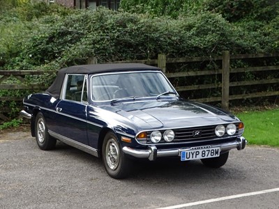 Lot 121 - 1973 Triumph Stag