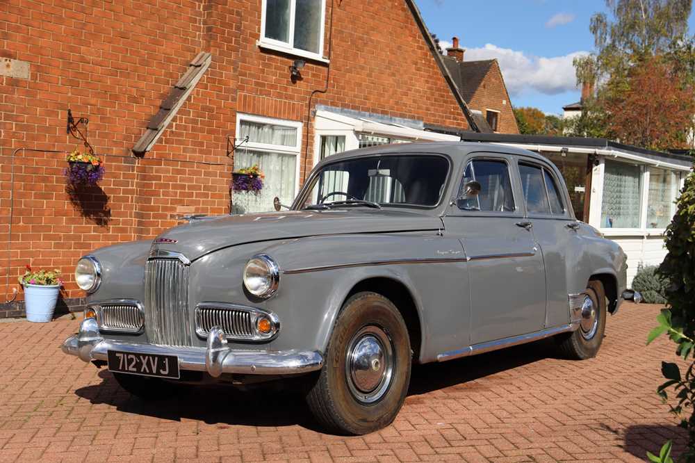 Lot 113 - 1957 Humber Super Snipe Mk. IVB Saloon