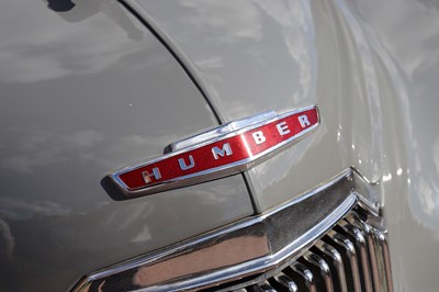 Lot 113 - 1957 Humber Super Snipe Mk. IVB Saloon
