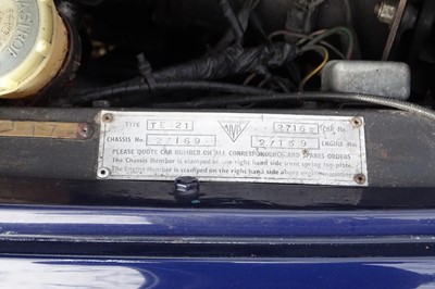 Lot 117 - 1965 Alvis TE21 Saloon