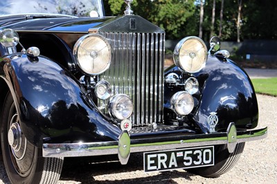 Lot 69 - 1937 Rolls-Royce 25/30 Sports Saloon