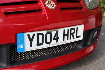 Lot 29 - 2004 MG TF 115 Sunstorm SE