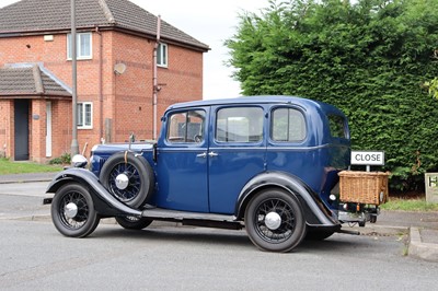 Lot 5 - 1934 Vauxhall ASX Light Six Saloon