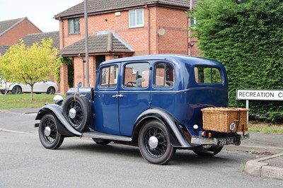 Lot 5 - 1934 Vauxhall ASX Light Six Saloon