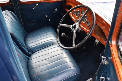 Lot 5 - 1934 Vauxhall ASX Light Six Saloon