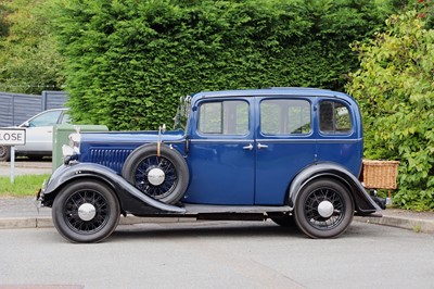 Lot 5 - 1934 Vauxhall ASX Light Six Saloon