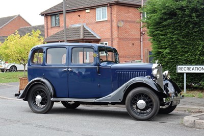 Lot 5 - 1934 Vauxhall ASX Light Six Saloon