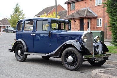 Lot 5 - 1934 Vauxhall ASX Light Six Saloon