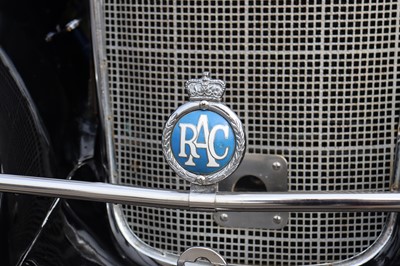 Lot 5 - 1934 Vauxhall ASX Light Six Saloon