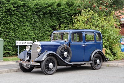 Lot 5 - 1934 Vauxhall ASX Light Six Saloon