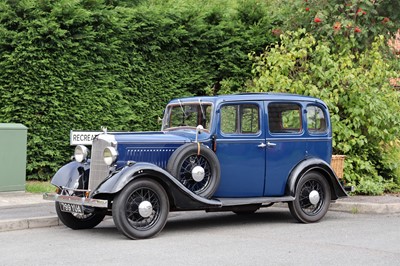 Lot 5 - 1934 Vauxhall ASX Light Six Saloon