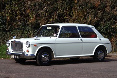 Lot 4 - 1970 MG 1300 Two-Door Saloon