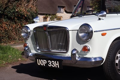 Lot 4 - 1970 MG 1300 Two-Door Saloon
