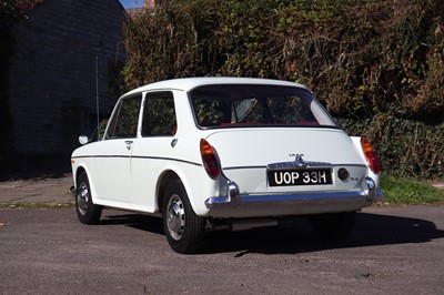 Lot 4 - 1970 MG 1300 Two-Door Saloon