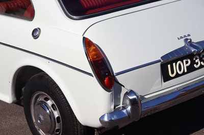 Lot 4 - 1970 MG 1300 Two-Door Saloon