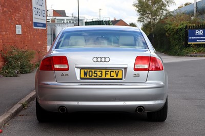 Lot 27 - 2003 Audi A8 4.2 Quattro V8