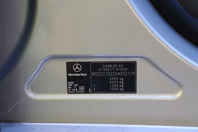 Lot 41 - 2008 Mercedes-Benz S320 CDI LWB