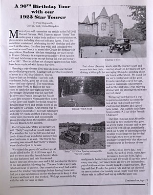 Lot 134 - 1923 Durant Star Model C Tourer