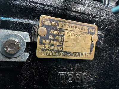 Lot 112 - 1955 Triumph TR2