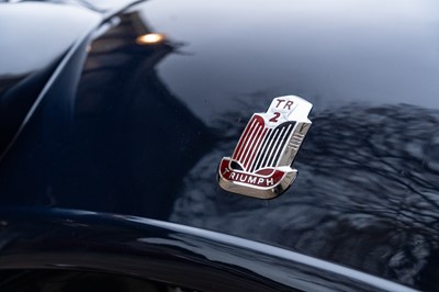 Lot 112 - 1955 Triumph TR2