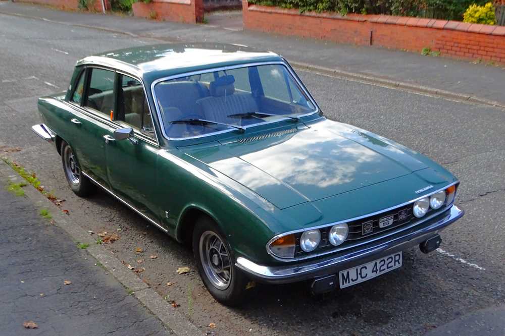 Lot 6 - 1977 Triumph 2500S