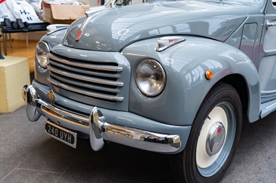 Lot 157 - 1954 Fiat 500C 'Topolino' Belvedere