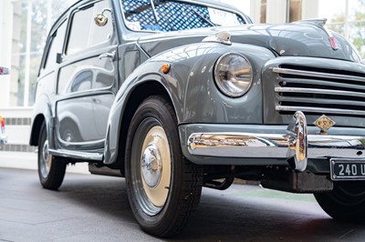 Lot 157 - 1954 Fiat 500C 'Topolino' Belvedere