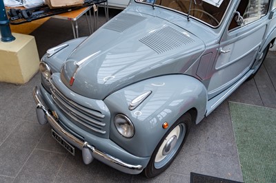 Lot 157 - 1954 Fiat 500C 'Topolino' Belvedere