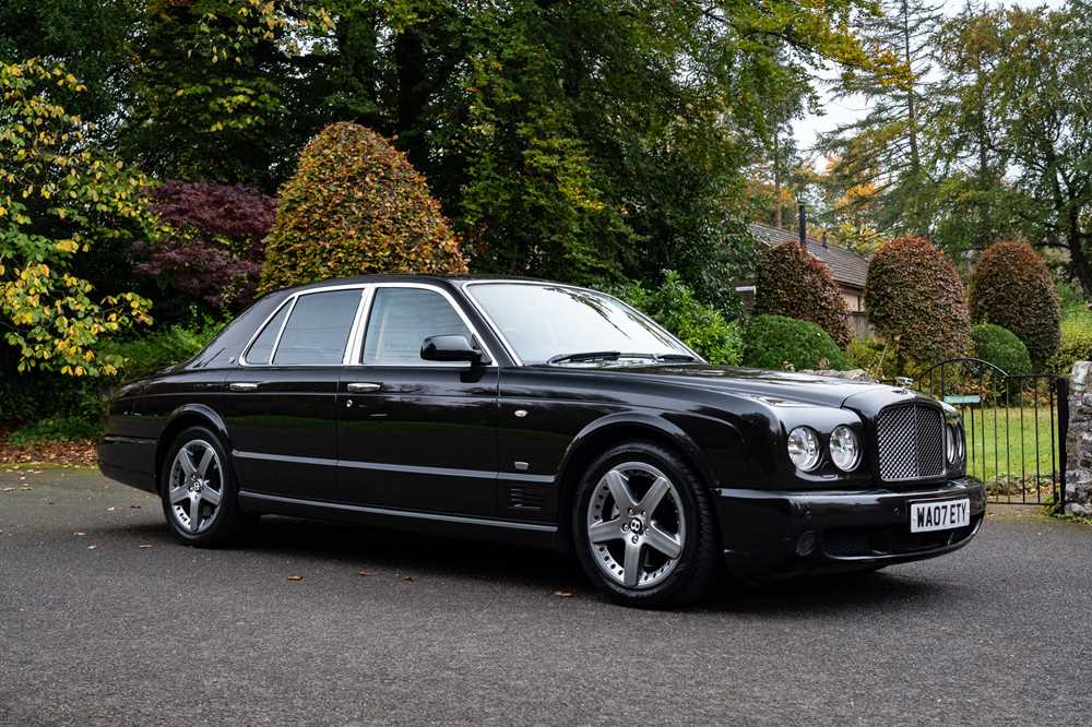 Lot 156 - 2007 Bentley Arnage T Mulliner Level II