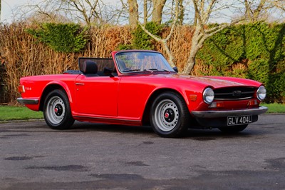 Lot 86 - 1973 Triumph TR6