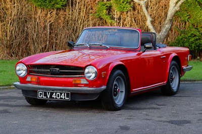 Lot 86 - 1973 Triumph TR6