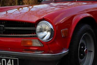 Lot 86 - 1973 Triumph TR6